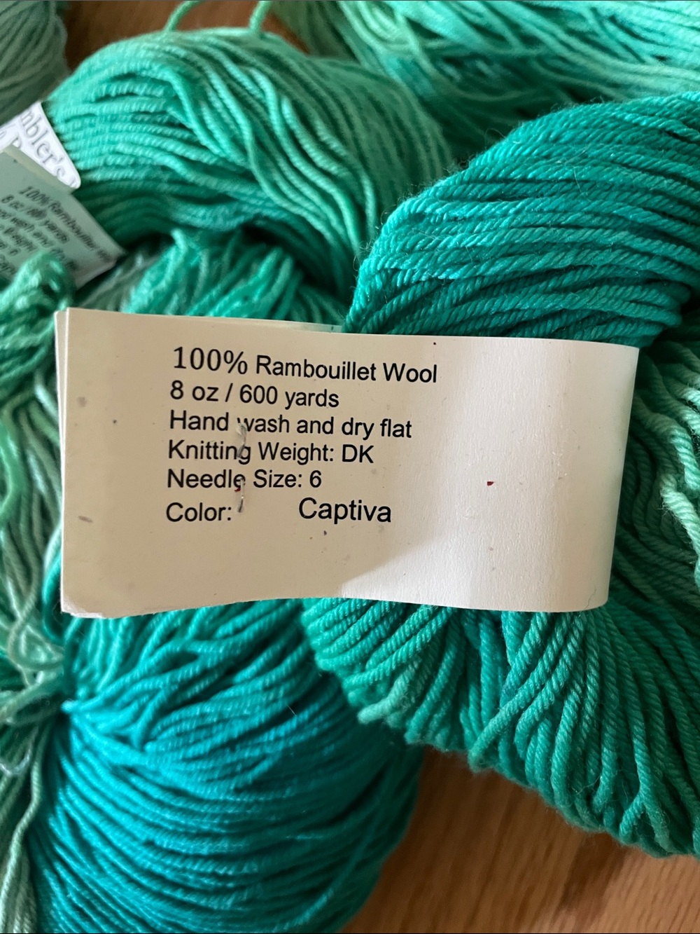 Beautiful Rambouillet yarn - Picture 2 of 3